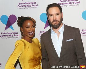 Shanola Hampton and Mark-Paul Gosselaar @ BroadwayWorld Shanola Hampton and Mark-Paul Gosselaar Photo