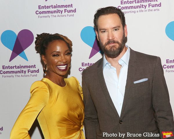 Shanola Hampton and Mark-Paul Gosselaar Photo