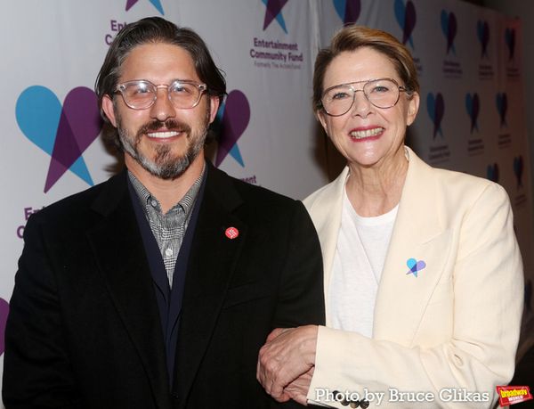 Franklin Latt and Annette Bening Photo