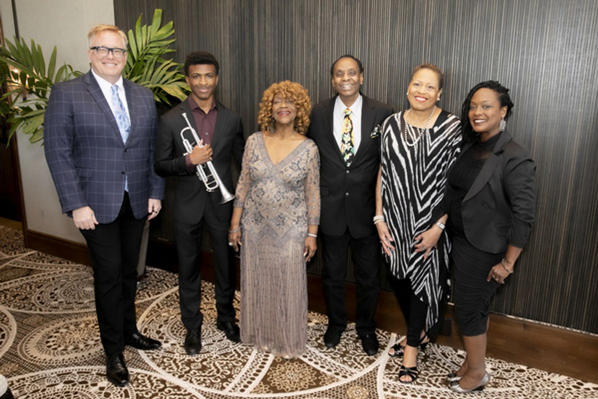 Dave Lawrence, Matthew Harper, Avery Sommers, Copeland Davis, Barbara Cheives, Alisha R. Winn at 