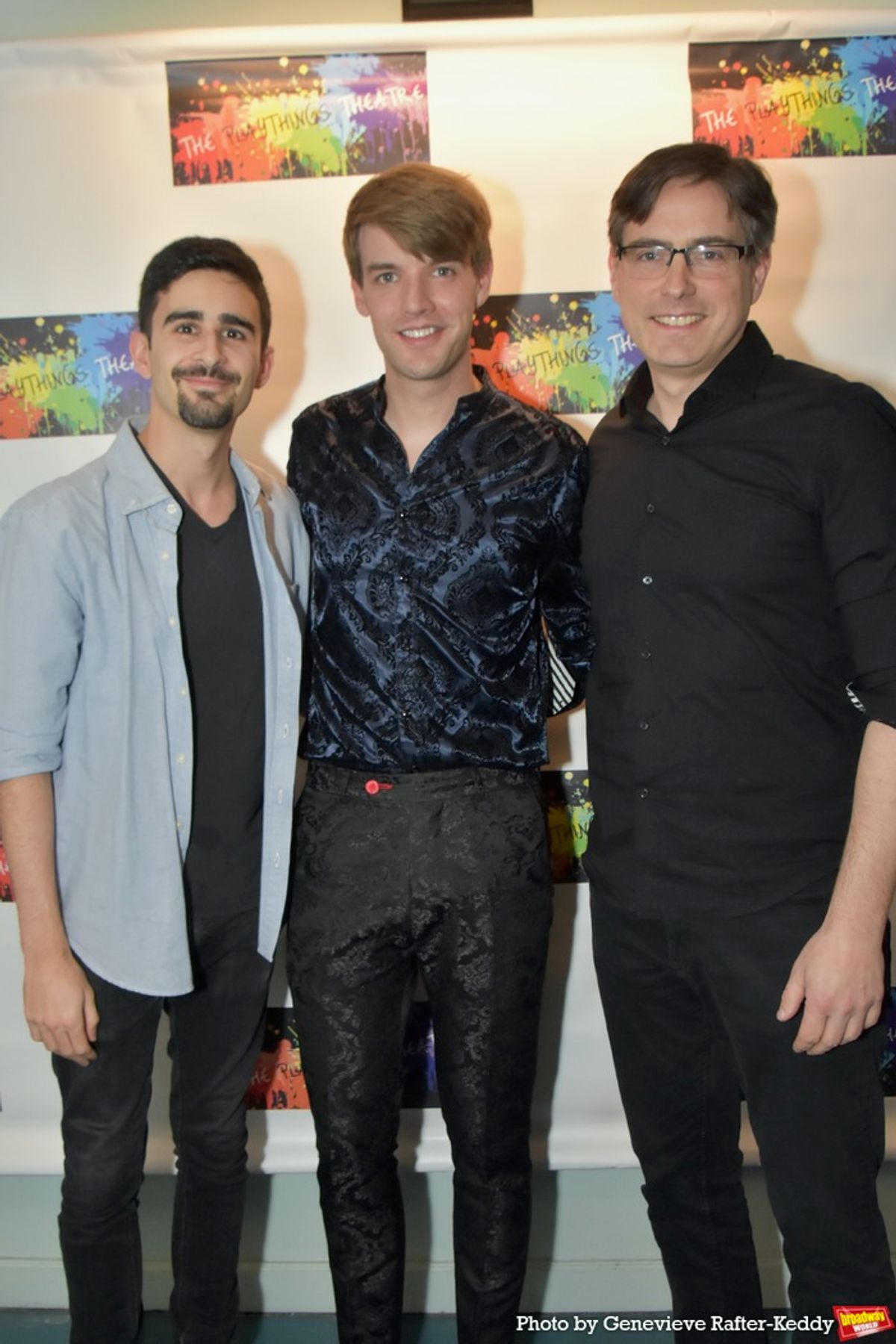 Matthew Lowy (Music Director), Mark William and Jonathan Ward at 