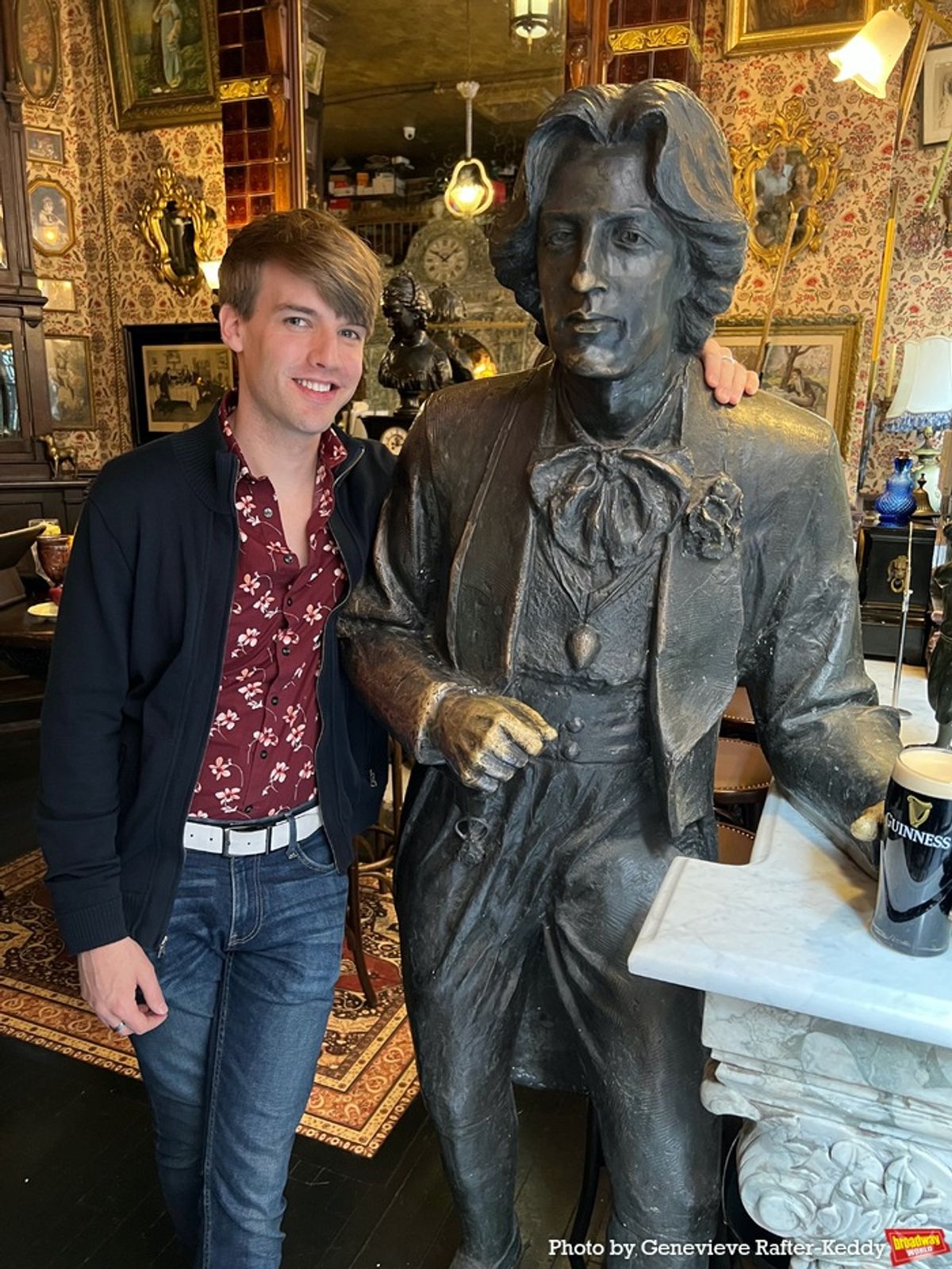 Mark William and Oscar Wilde at 