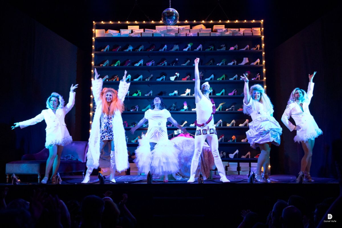 Pupi Poisson, Elisa Matilla, Fran del Pino, Eva Diago y Julio Bellido at 