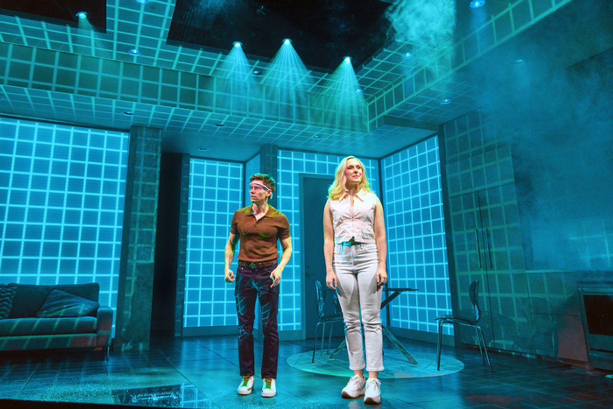 Andrew Keenan-Bolger and Caroline Lellouche at 