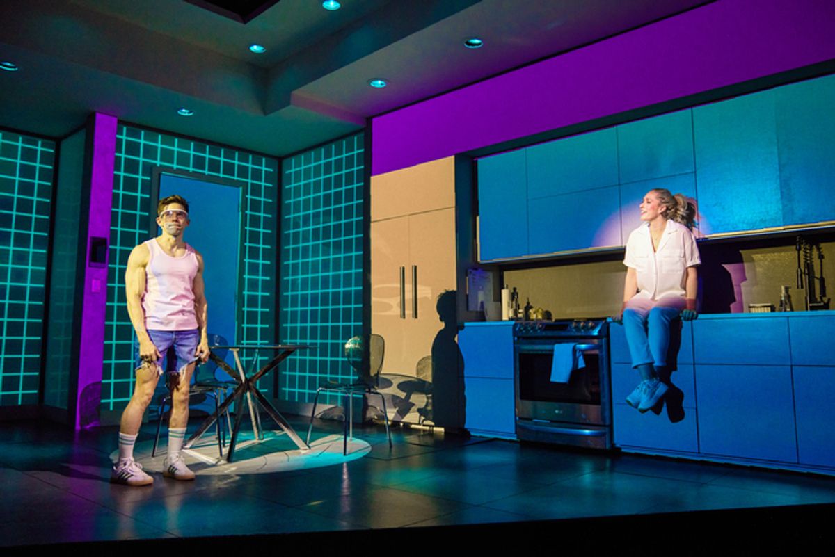 Andrew Keenan-Bolger and Caroline Lellouche at 