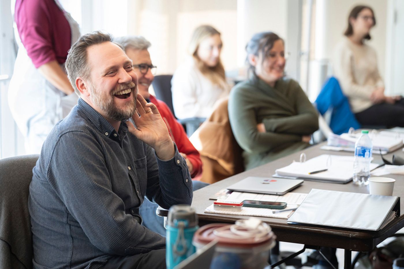Photos: Jason Alexander in Rehearsal For JUDGMENT DAY at Chicago Shakespeare Theater  Image