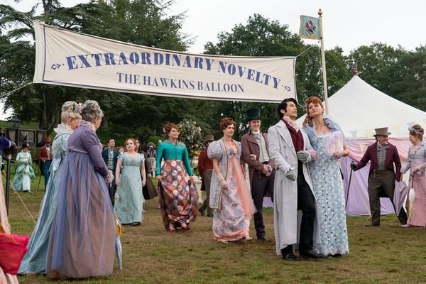 Luke Thompson, Nicola Coughlan, Polly Walker, Harriet Cains, Lorn Macdonald, James Ph Photo