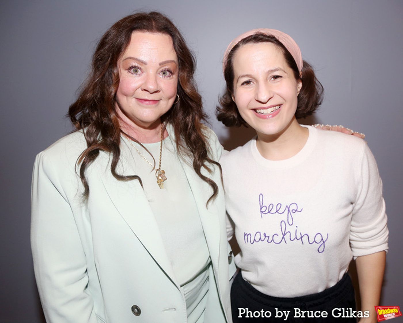 Photos: Melissa McCarthy Visits SUFFS on Broadway  Image