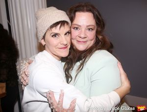 Jenn Colella and Melissa McCarthy  Photo