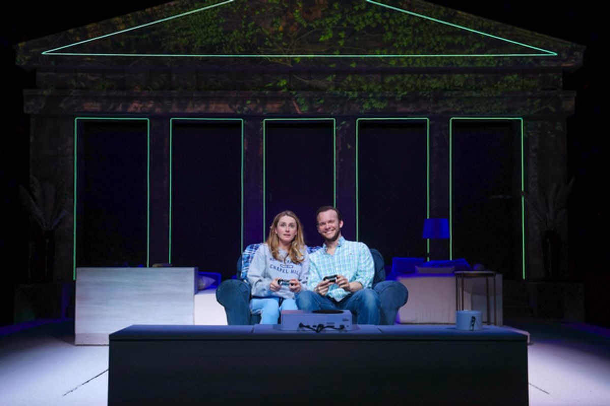 Lucas Dixon and Megan Ketch  at 