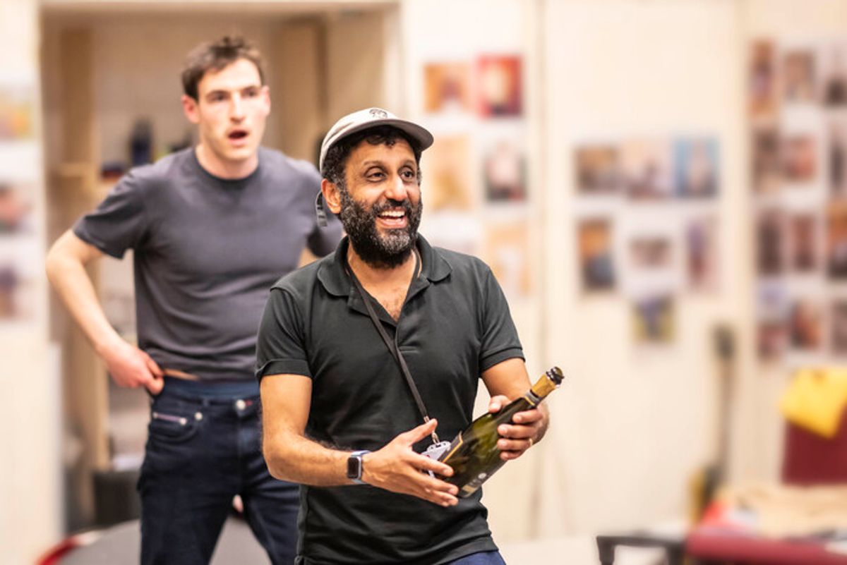 Éanna Hardwicke and Adeel Akhtar  at 