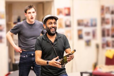 Éanna Hardwicke and Adeel Akhtar  Photo