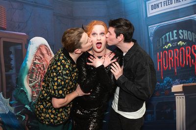 Jeff Sears, Jinkx Monsoon, and Johnny Newcomb Photo