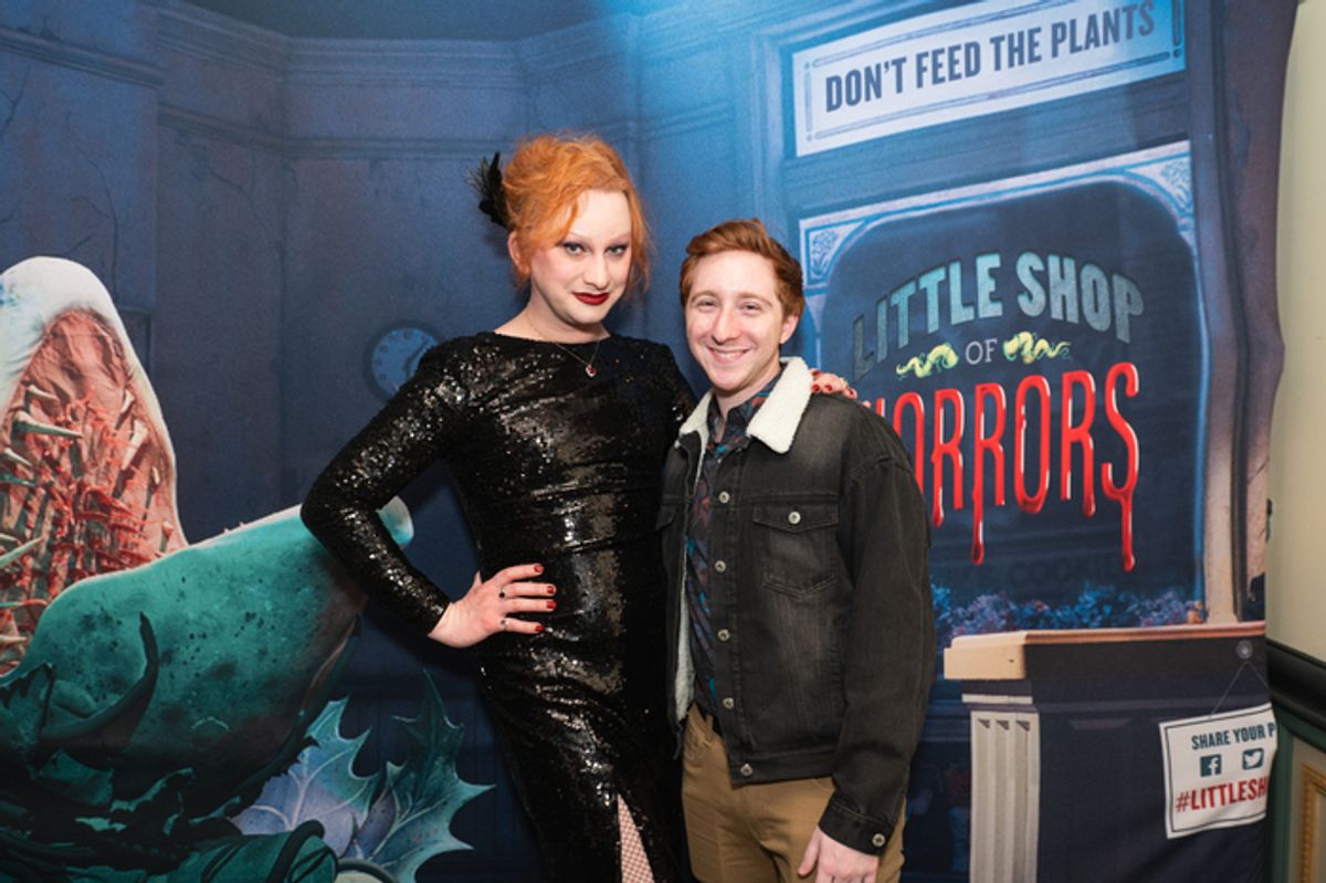 Jinkx Monsoon and Larry Saperstein at 