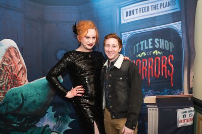 Jinkx Monsoon and Larry Saperstein Photo