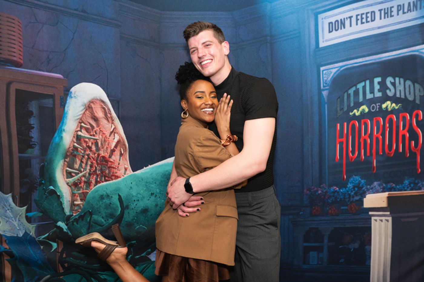 Photos: Jinkx Monsoon and James Carpinello Celebrate Their Opening Night in LITTLE SHOP OF HORRORS  Image