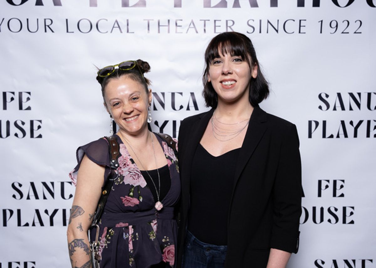 Allison Goetzman and Zoe Burke at 