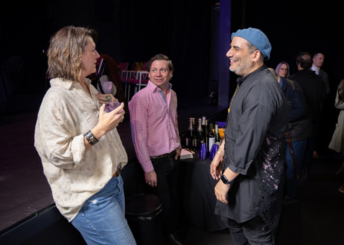 Kristin Goodman, David Stallings, and Antonio Mini o at 