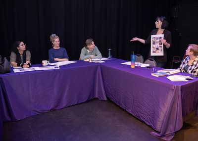 Ariana Roybal, Kate Udall, Jonah Scott Mendelsohn, Zoe Burke, and Emily Rankin Photo
