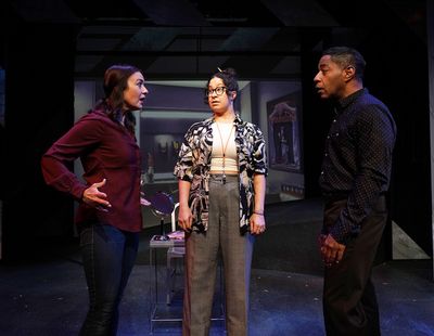 Ivy Khan, Alexis Ingram and Merrick McCartha  Photo