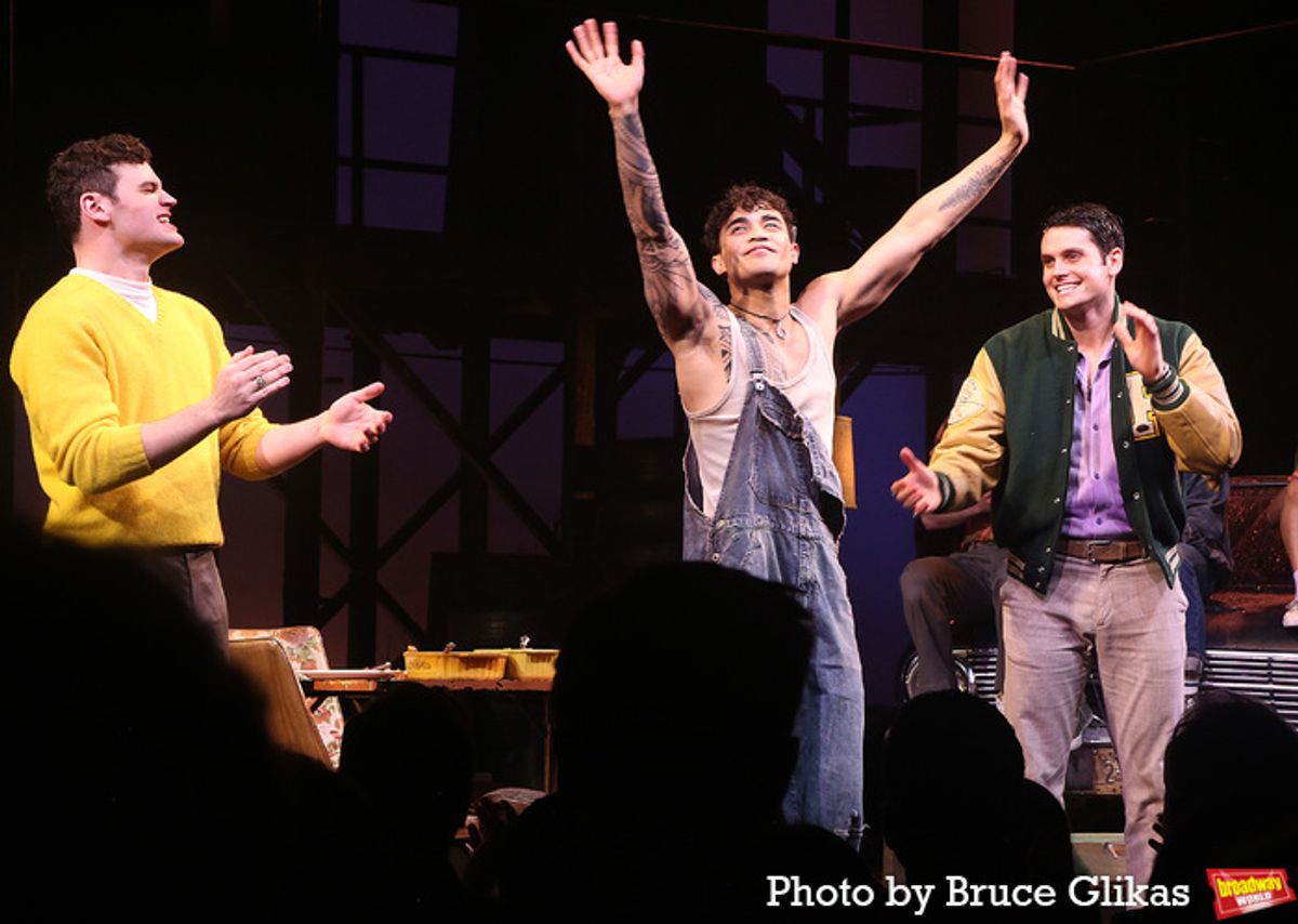 Dan Berry, Daryl Tofa and Kevin William Paul at 