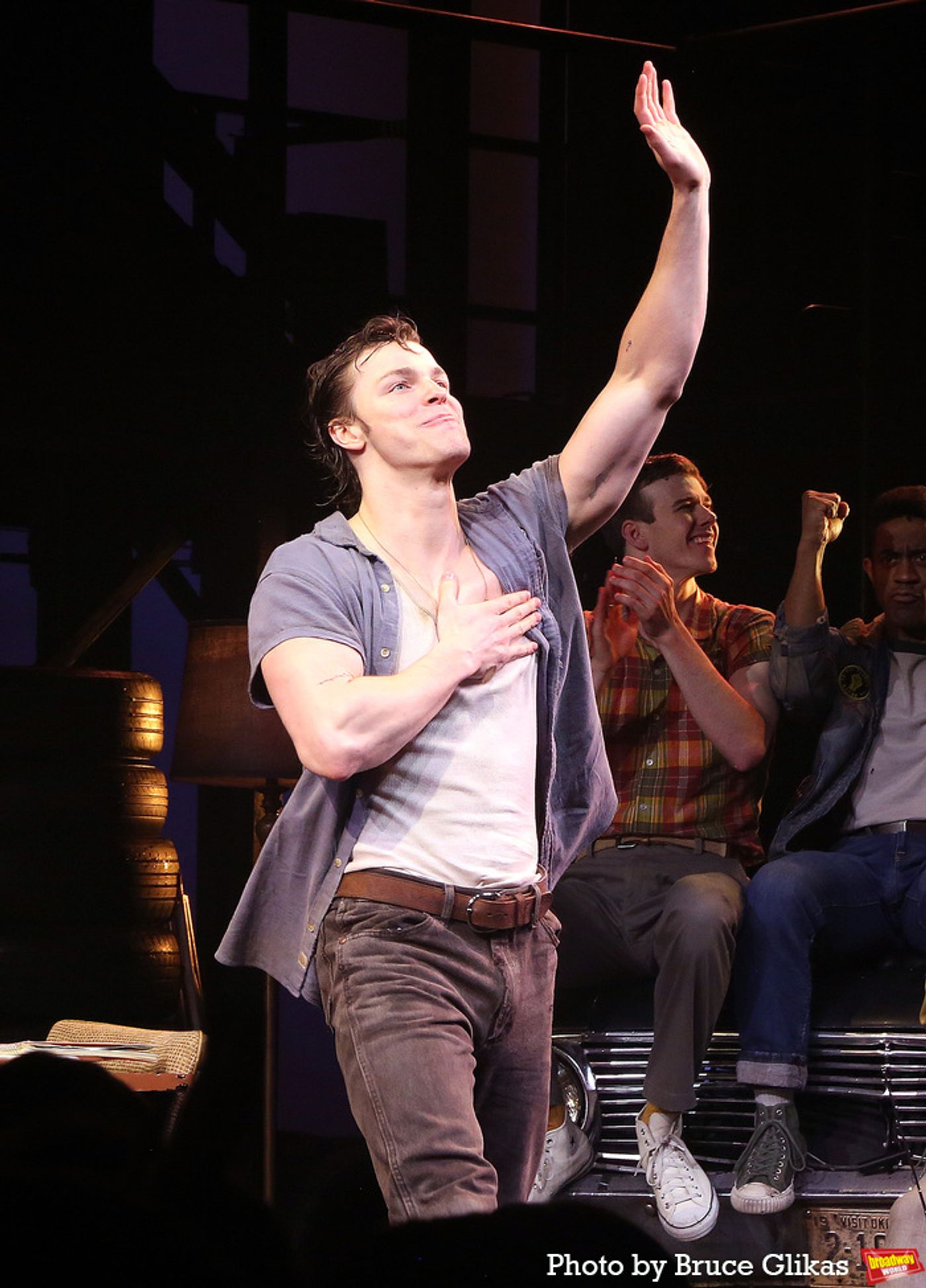 Photos: Go Inside THE OUTSIDERS Opening Night Curtain Call  Image
