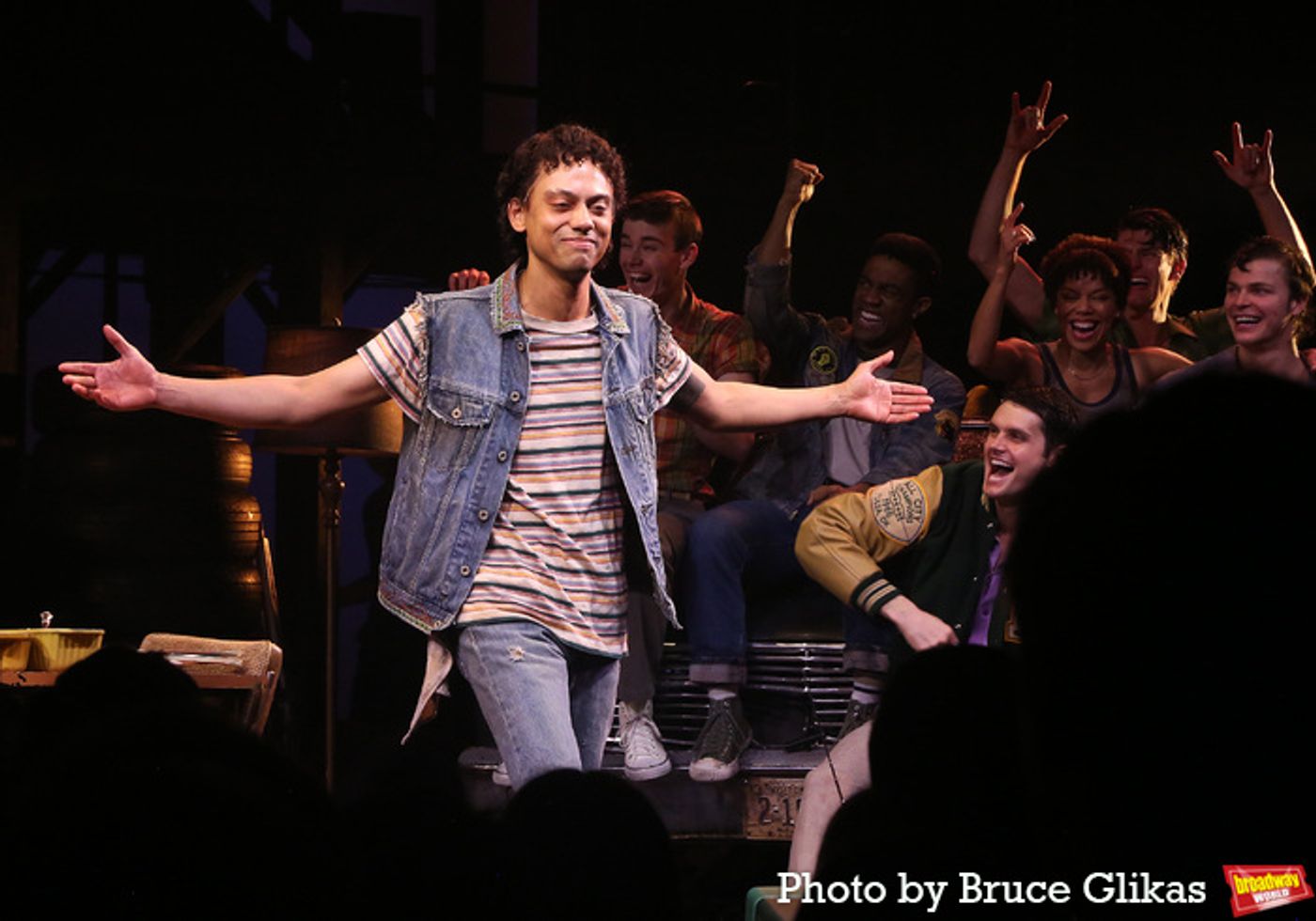 Photos: Go Inside THE OUTSIDERS Opening Night Curtain Call  Image