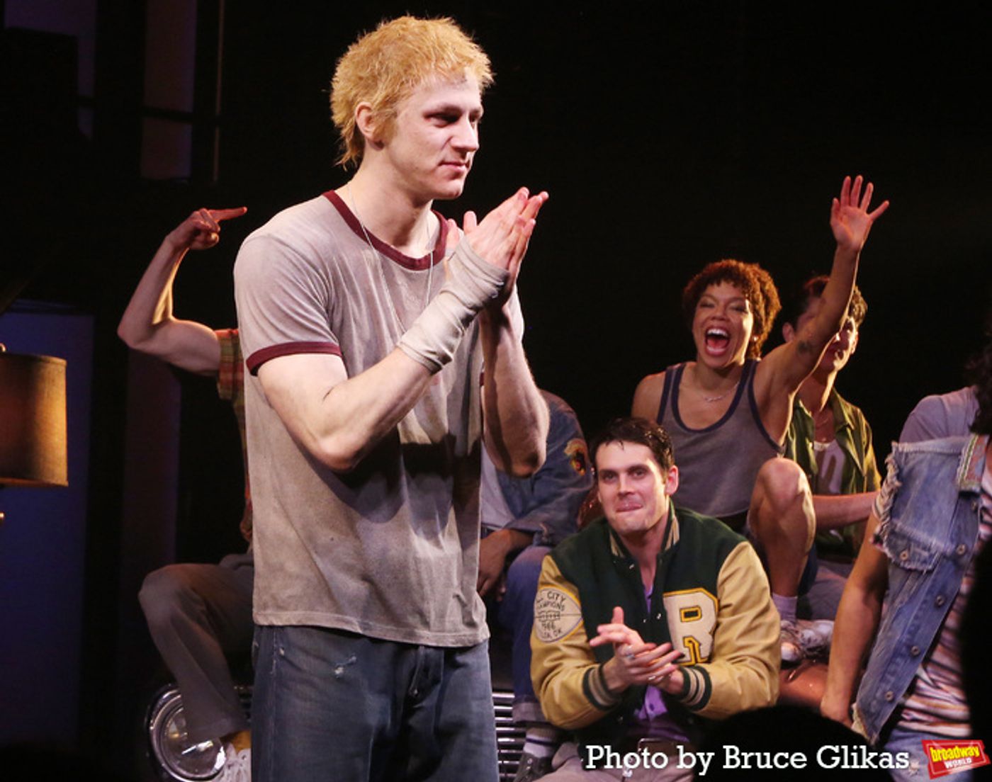 Photos: Go Inside THE OUTSIDERS Opening Night Curtain Call  Image