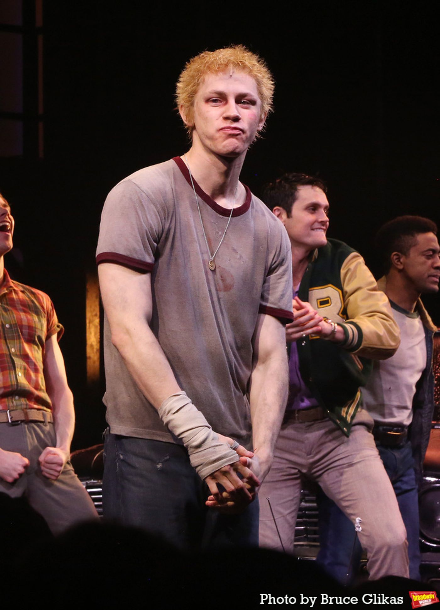 Photos: Go Inside THE OUTSIDERS Opening Night Curtain Call  Image