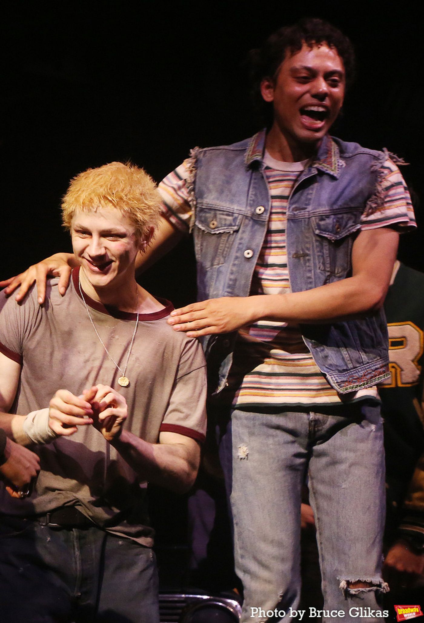 Photos: Go Inside THE OUTSIDERS Opening Night Curtain Call  Image