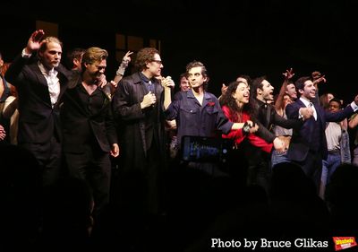 Jamestown Revival's Jonathan Clay and Zach Chance, Adam Rapp, Justin Levine and Danya Photo
