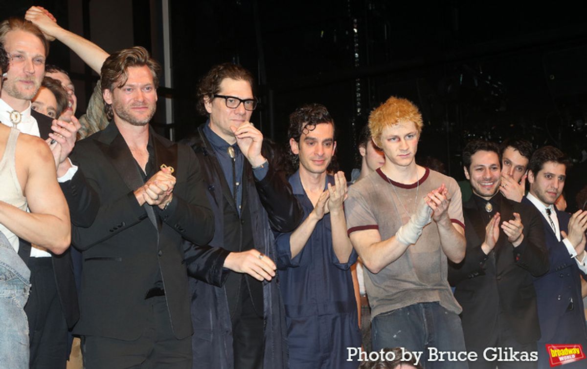 Jamestown Revival's Jonathan Clay & Zach Chance, Adam Rapp, Justin Levine, Brody Grant, Rick Kuperman and Jeff Kuperman at 