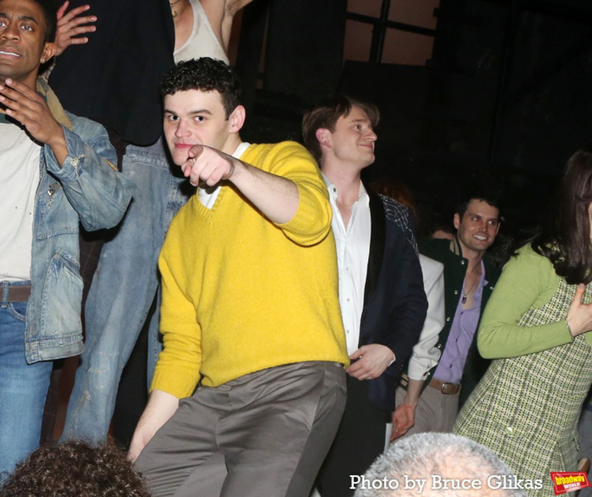 Dan Berry and The Cast of 'The Outsiders' at 