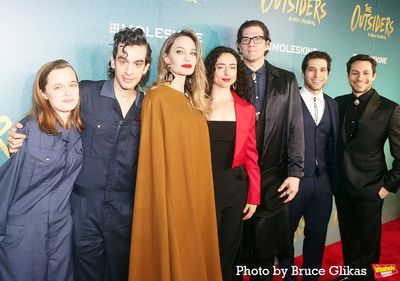 Vivienne Jolie-Pitt, Justin Levine, Angelina Jolie, Danya Taymor, Adam Rapp, Jeff Kup Photo