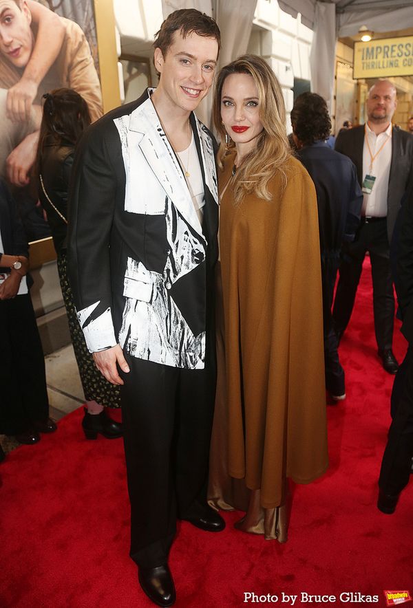 Brent Comer and Angelina Jolie Photo