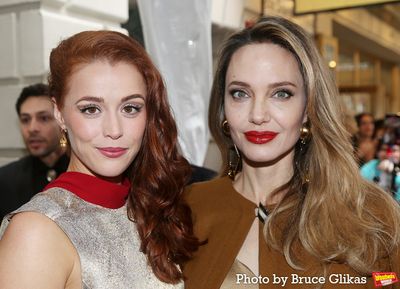 Emma Pittman and Angelina Jolie Photo