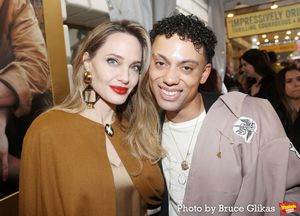 Angelina Jolie and Sky Lakota-Lynch @ BroadwayWorld Angelina Jolie and Sky Lakota-Lynch Photo