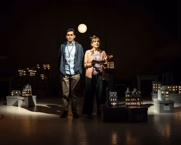 Adam Chanler-Berat and Lora Lee Gayer Photo