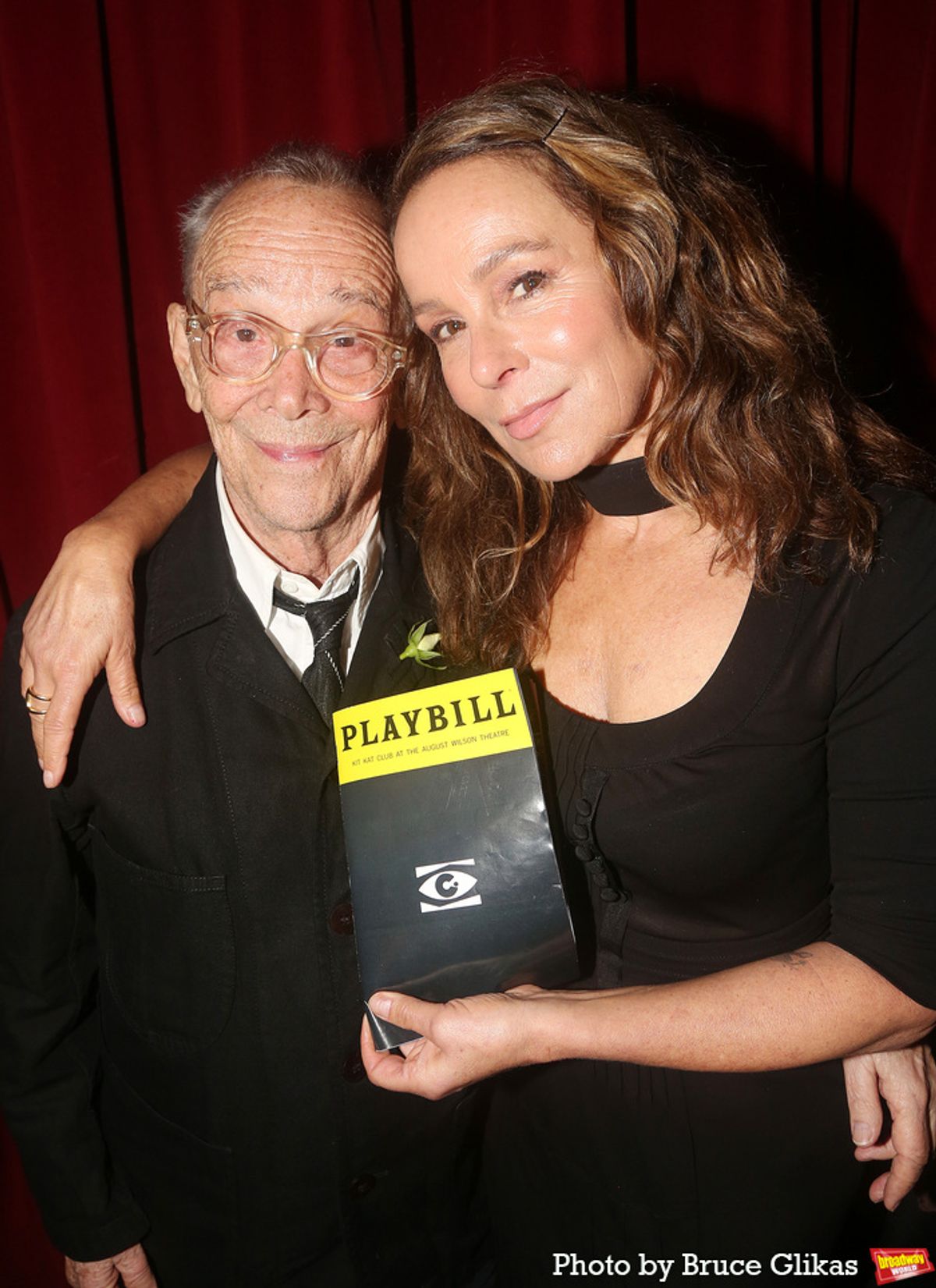 Joel Grey and Jennifer Grey at 