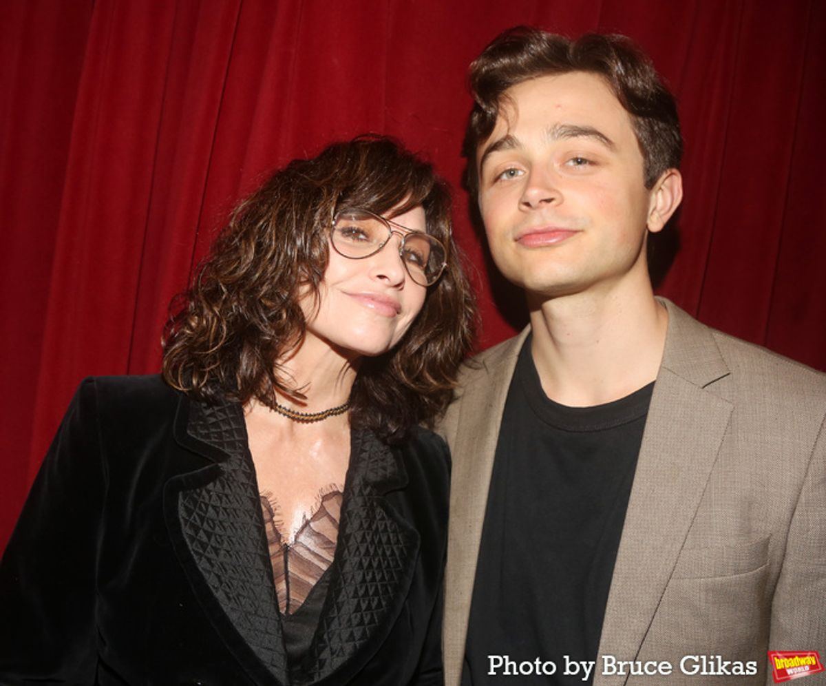 Gina Gershon and Ben Ahlers at 