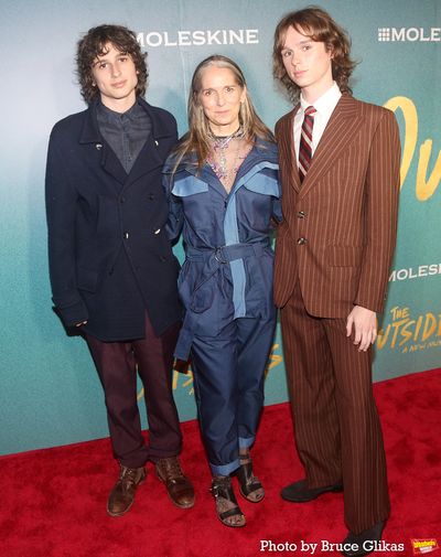 Ever Roberts, Christine Jones and Pilot Roberts Photo