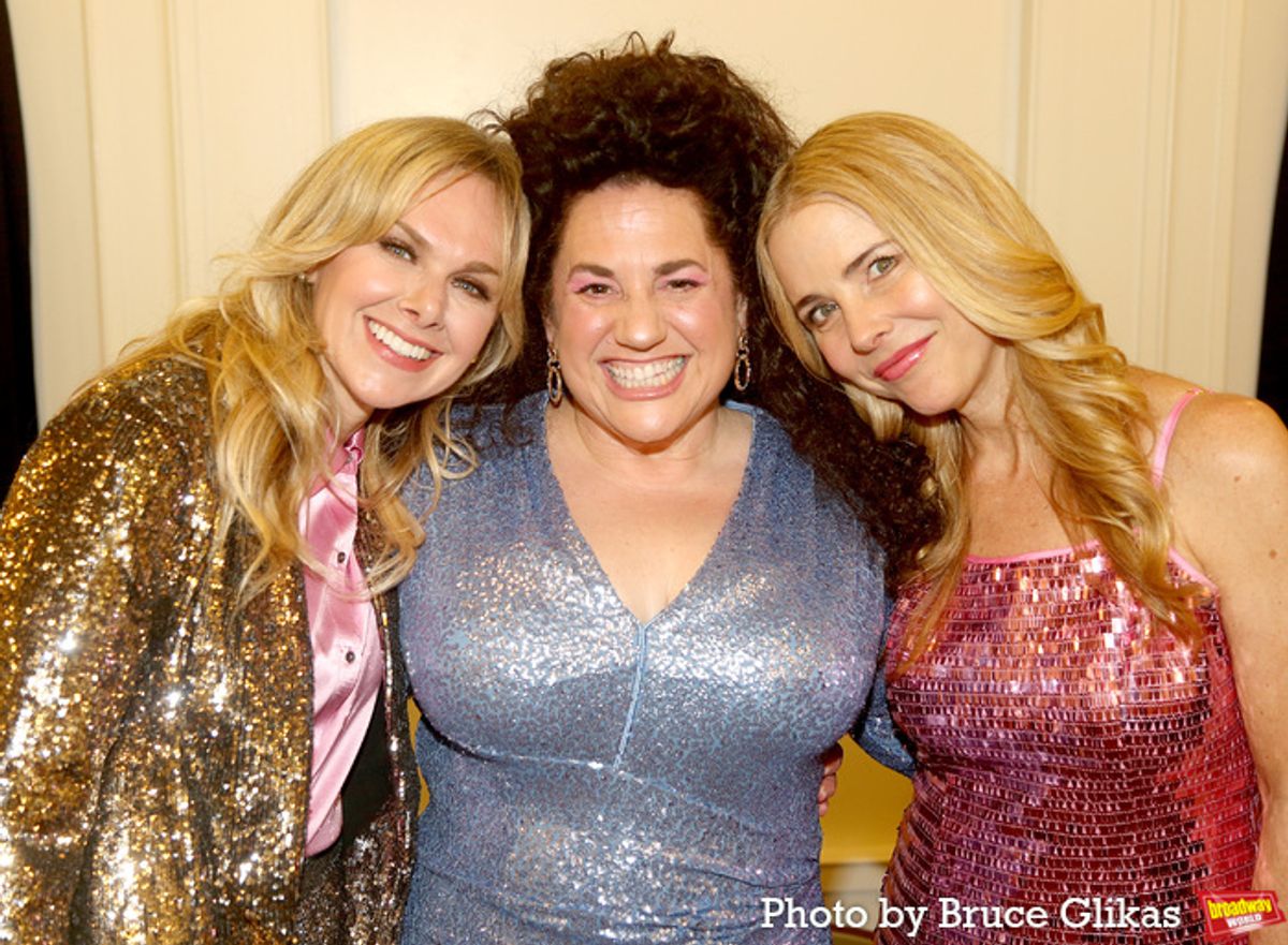 Laura Bell Bundy, Marissa Jaret Winokur and Kerry Butler  at 