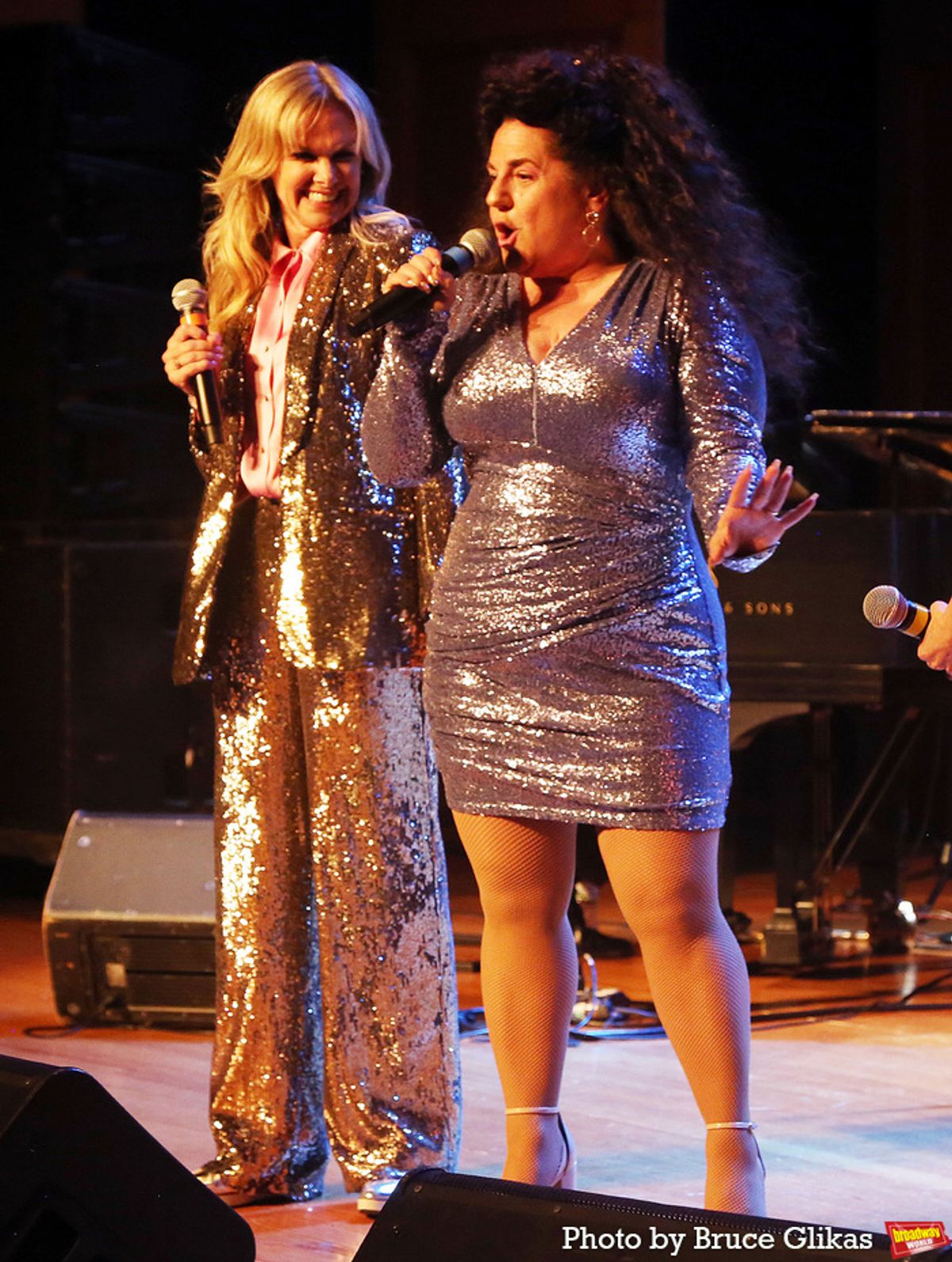 Laura Bell Bundy and Marissa Jaret Winokur at 