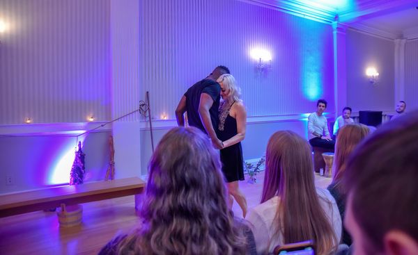 Dancers Jamal Shuriah & Diina Tamm Photo