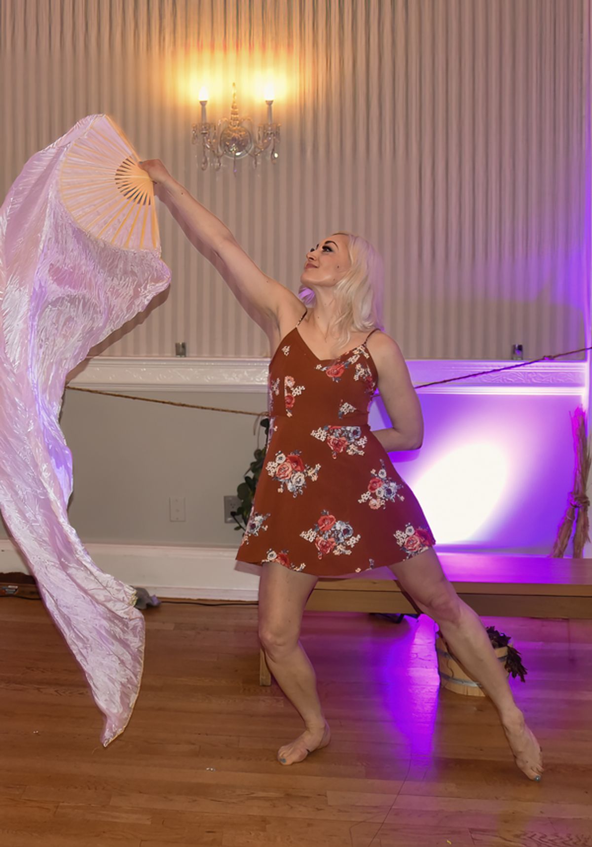 Dancer, choreographer, and co-producer Diina Tamm at 