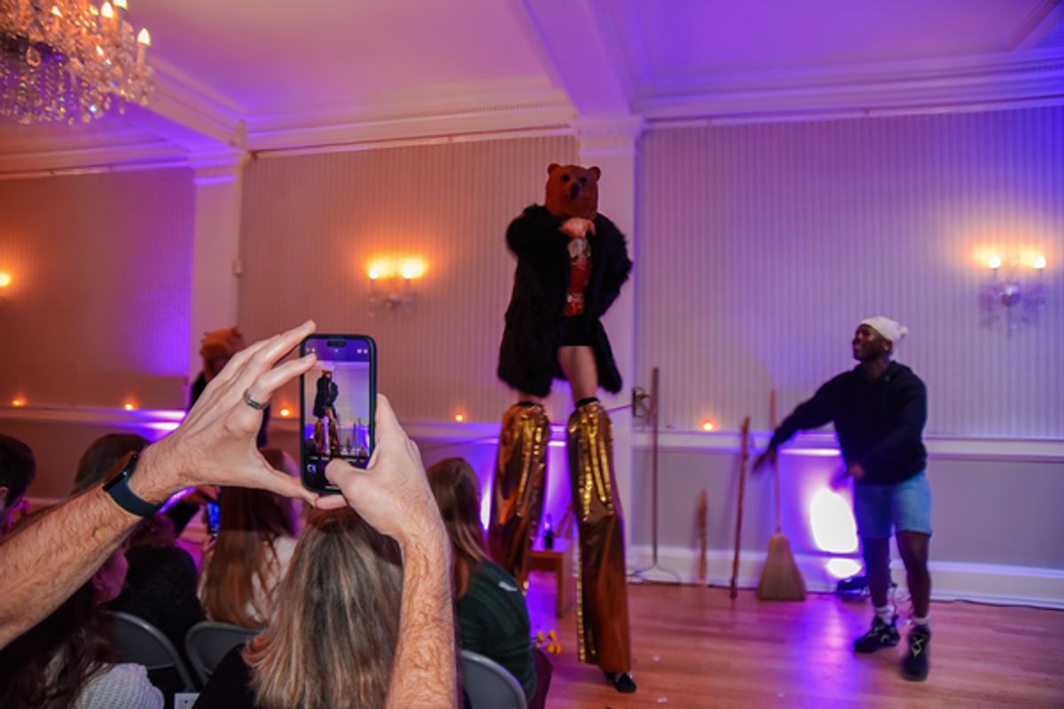 Dancers Justin Henry, Diina Tamm, and Jamal Shuriah at 