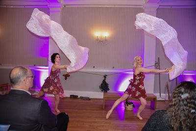 Dancers Victoria Tucker-Vikstrom, and Diina Tamm Photo