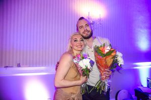 Co-Producers Diina Tamm & Valev Laube @ BroadwayWorld Co-Producers Diina Tamm & Valev Laube Photo