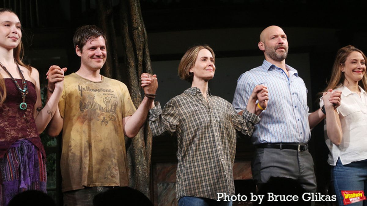 Ella Beatty, Michael Esper, Sarah Paulson, Corey Stoll and Natalie Gold at 