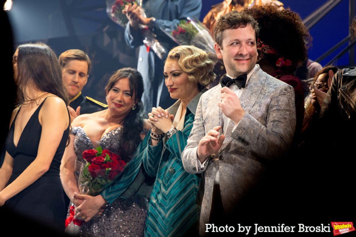 Mariand Torres, Eden Espinosa, Bradley Dean at 